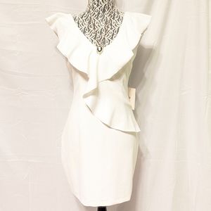 Alexia Admor Cream Midi Dress!